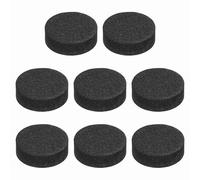 sourcing map Lot de 8 pieds d'isolation pour haut-parleur simple face, 15 mm x 5 mm en mousse antidérapante absorbant les chocs, tapis de support pour haut-parleur, système audio HiFi Home Cinéma