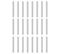 sourcing map Lot de 80 chevilles cylindriques M3 x 35 mm en acier inoxydable 304, chevilles de support d'étagère, tiges de fixation pour armoire, meubles, bricolage, industrie, mécanique