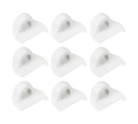 sourcing map Lot de 9 guides de couture pour couture à la main, 2/3/4 mm, règle de guidage pour matelassage, couture de tissu, ourlet, bricolage, blanc