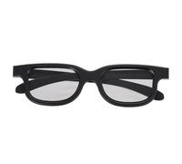 sourcing map Lunettes de visualisation 3D polarisées, lunettes circulaires passives 3D pour films anaglyphes, cinéma, jeux, télévision, projecteurs photo, Noir , 42-158