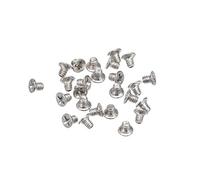 sourcing map M1.4 x 2mm Cruciforme Vis Attache Argenté pour Portable PC TV Ventilateur Interrupteur 150pcs