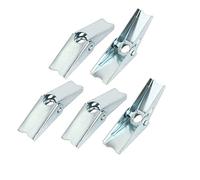 sourcing map M10 Dia filetage femelle mur creux Ressort basculer écrou papillon 5Pcs
