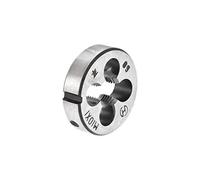 sourcing map M10 x 1 Filière ronde métrique à gauche Filetage machine Matrice de filetage 30mm diamètre extérieur Outil