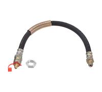 sourcing map M10x1mm Fil 11.81" Longueur Flexible Extension Graisse Tube avec Fixation Hex Vis Écrou pour Graisse Pistolet Lubrification