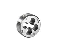 sourcing map M12 x 1,75 Filière Filetage Gauche Main Métrique Machine HSS Acier Haut Vitesse