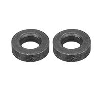 sourcing map M14 Voiturebone Acier Plate Rondelle, 2pcs 15 x 30 x 9.5mm Noir Oxidé Niveau 8.8 Alliage Acier Ultra Épais Fixations pour Mécanique Industrie, Automobile