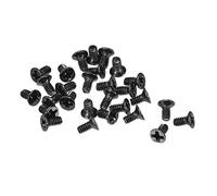 Sourcing map M2 x 4 mm Phillips Vis de fixation Noir pour ordinateur portable PC TV Ventilateur Audio Switch 150 pcs