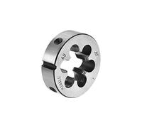 sourcing map M24 x 1.5 Filière Filetage Gauche Main Métrique Rond Machine Alliage Acier