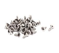 sourcing map M3,5 x 9.5 mm Cross Tête fraisée Vis autotaraudeuse 50 pcs