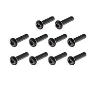 sourcing map M3 x 14 mm Bouton de filetage à tête hexagonale Socket Cap Vis Boulons 100 pcs