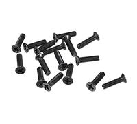 sourcing map M3 x 14mm Cruciforme Vis Attache Noir pour Portable PC TV Ventilateur Interrupteur 150pcs