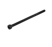 sourcing map M3 x 60 mm Vis à Tête Cylindrique Hexagonale Six Pans Creux Boulon en Acier Allié 12,9 grade Noir 20 mm de long partiellement filetée