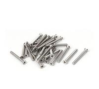 sourcing map M3x 30mm en acier inoxydable 316à tête fraisée cruciforme Vis machine Boulons Lot de 30