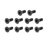 sourcing map M3x 8mm 10.9En Acier Carbone à tête fraisée vis à douille hexagonale Paquet de 50