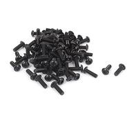 sourcing map M3x Filetage 9mm Bouton Vis à tête hexagonale Bouchon à 100