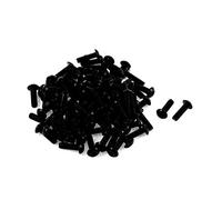 sourcing map M3x10mm Filletage 10.9 Bouton en acier allié à six pans creux tête 100pcs vis