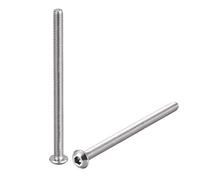 sourcing map M3x50mm Vis à métaux tête ronde à six pans creux Boulon 20Pcs