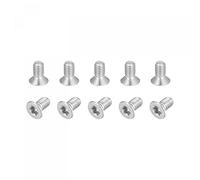 sourcing map M3x5mm Torx Sécurité Machine Vis, 20pcs 316 Inox Acier Fraisée Tête Anti-effraction Vis Attaches Boulons
