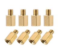 sourcing map M3x6mm+3mm Mâle-Femelle Laiton Hexagonal PCB Carte Mère écarteurs Entretoise pour FPV Drone Quadcopter Ordinateur & Circuit Imprimé 20pcs