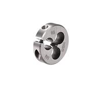 sourcing map M4 x 0.7 Filière Filetage Droite Main Réglable Métrique Rond Matrice HSS