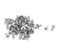 sourcing map M4 x 10 mm à tête cruciforme métriques vis à vis à tête fraisée 50pcs