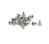 sourcing map M4x10mm 316 Acier inoxydable treillis acier vis autotaraudeuses tête Phillips 20pcs