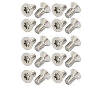 sourcing map M4x8mm entièrement acier inox 304 Fil vis Torx affleurant Fixations 20pc