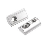 sourcing map M5 Écrous pour 3030 Série Aluminium Extrusion Profilé Rail avec 8mm Fente Écrou en T Ressort Rouler T fente avec Bille Carbone Acier 15Pcs