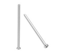 sourcing map M5x100mm Vis à métaux cruciformes à tête cruciforme boulon 10Pcs