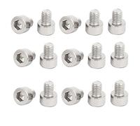 sourcing map M5X6mm entièrement acier inox 316 Fil hex prise vis à vis 15pcs
