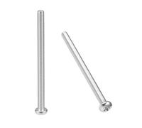 sourcing map M5x75mm Vis à métaux vis tête Cruciforme boulons fixation 10Pcs
