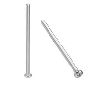 sourcing map M5x90mm Vis à métaux vis tête Cruciforme boulons fixation 10Pcs