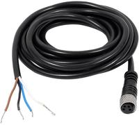 Sourcing Map M8 2M Connecteur 4 Broche Femelle Droite Câble Électrique Prise Aviation[DYB984520]