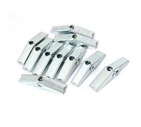 sourcing map M8 Filetage femelle à ressort Mur creux Ancre Écrous 10 pcs