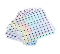 sourcing map Majuscule Lettre Autocollants, Alphabet S Rond Autocollant Lettre Étiquettes pour Inventaire, Stockage, Organisation,10 Feuille