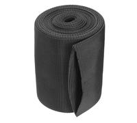 sourcing map Manchon de protection en nylon de 7,4 cm ID 3 m - Gaine de protection de câble hydraulique pour cordon de soudage - Torche Tig hydraulique - Noir