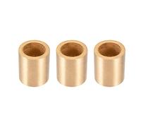 sourcing map Manchon Roulement autolubrifiant alésage 18mmx25mm ODx30mm long douille bronze 3pc