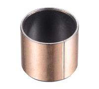 sourcing map Manchon Roulement Douille 25mm Alésage 28mm OD 25mm Longueur Lisse Enveloppé Sans Huile Bagues