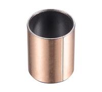 sourcing map Manchon Roulement Douille 25mm Alésage 28mm OD 40mm Longueur Lisse Enveloppé Sans Huile Bagues