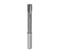 sourcing map Mandrin Alésoir 12,2 mm H7 C1/K30 Carbure Pointe Précision Droit Flûtes Rond Tige Tour Machine Fraisage Coupeuse