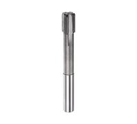 sourcing map Mandrin Alésoir 15,3 mm H7 C1/K30 Carbure Pointe Précision Droit Flûtes Rond Tige Tour Machine Fraisage Coupeuse