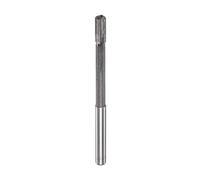sourcing map Mandrin Alésoir 6.1mm H7 C1/K30 Carbure Pointe Précision Droit Flûtes Rond Tige Tour Machine Fraisage Coupeuse