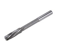 sourcing map Mandrin Alésoirs, 15mm H7 4241 Haute Vitesse Acier Spirale Cannelures Tour Machine Alésoir Fraisage Fraise