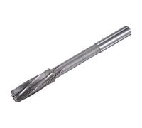 sourcing map Mandrin Alésoirs, 18mm H7 4241 Haute Vitesse Acier Spirale Cannelures Tour Machine Alésoir Fraisage Fraise