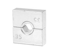 sourcing map Matrice de sertissage hydraulique 2 AWG 35 mm 8 tonnes de rechange pour câble électrique YQK-120