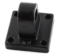 sourcing map Métal H6 6mm Diamètre trou fixation tige vérin Air Support fixation chape pivot