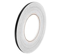 sourcing map Métallique Miroir Ruban, 1pcs 0.2 pouce x164 ft Auto Adhésif Carrelage Autocollants Ruban Noir Métallique Ruban Étanche Écart Étanchéité Feuille Ornement Ruban pour Artisanat