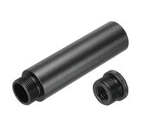 sourcing map Mic Support Extension Tube 5/8 Filetage Microphone Extension Barre avec 3/8 Femelle x 5/8 Mâle Mic Support Adaptateur 1 Ensemble