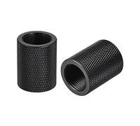 sourcing map Micro Pied Adaptateur - 5/8" Femelle 1.1" Convertisseur Vis Adapteurs pour Microphone Pied Camera Trépied Moniteur Support en Aluminum Alloy, 2Pcs