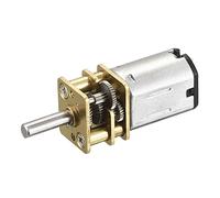 sourcing map Micro Vitesse Réduction Engrenage Moteur, DC 3V 20RPM avec Plein Métal Boîte Vitesses pour Bricolage RC Avion, Modèle Voiture